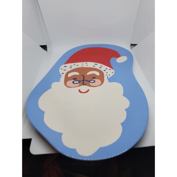 Black Santa Plates - Picture 3 of 5